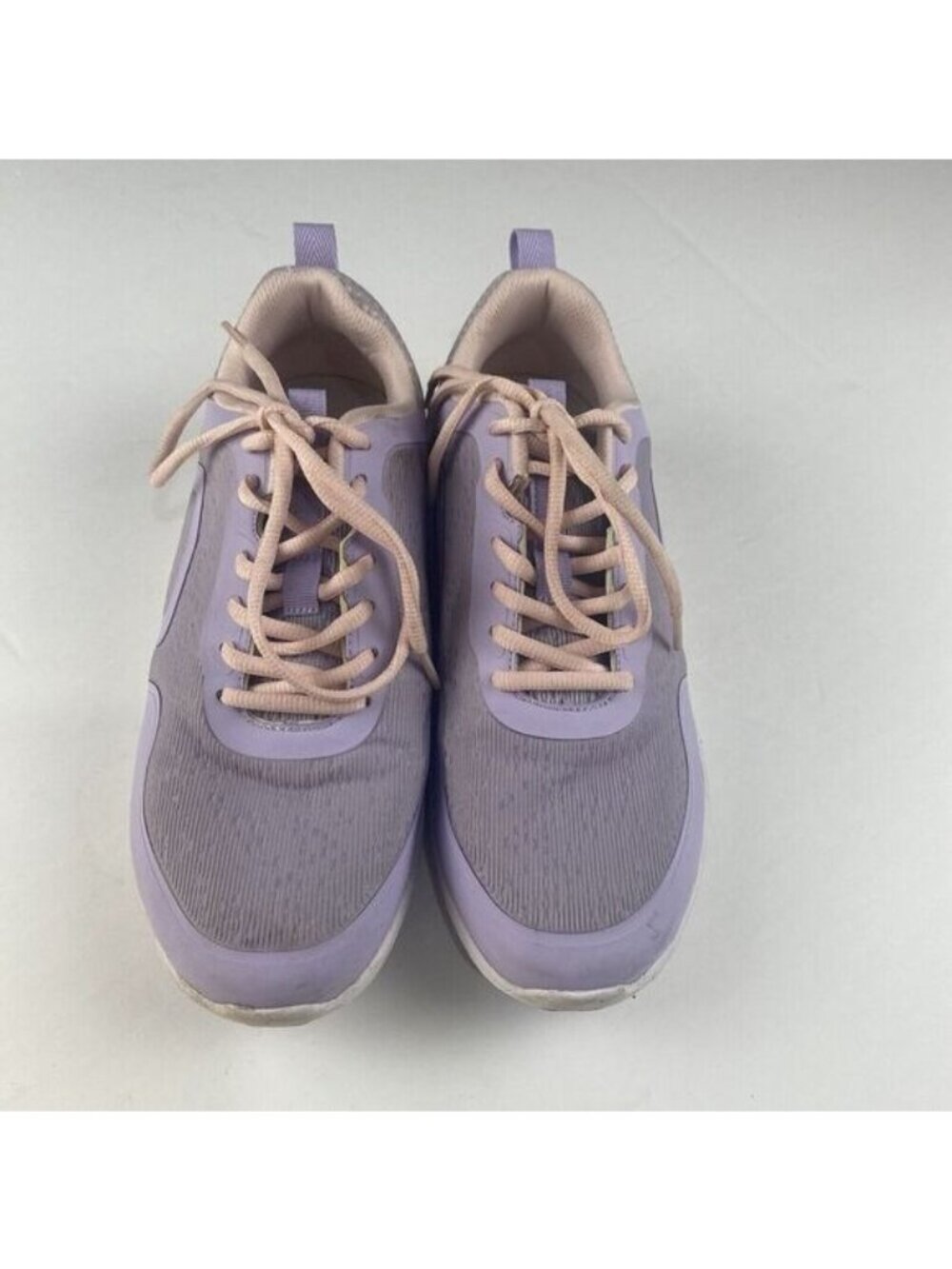 Vionic JoJo Women’s Purple Taupe Mesh Lightweight Lace Up Agile Sneakers Sz 9